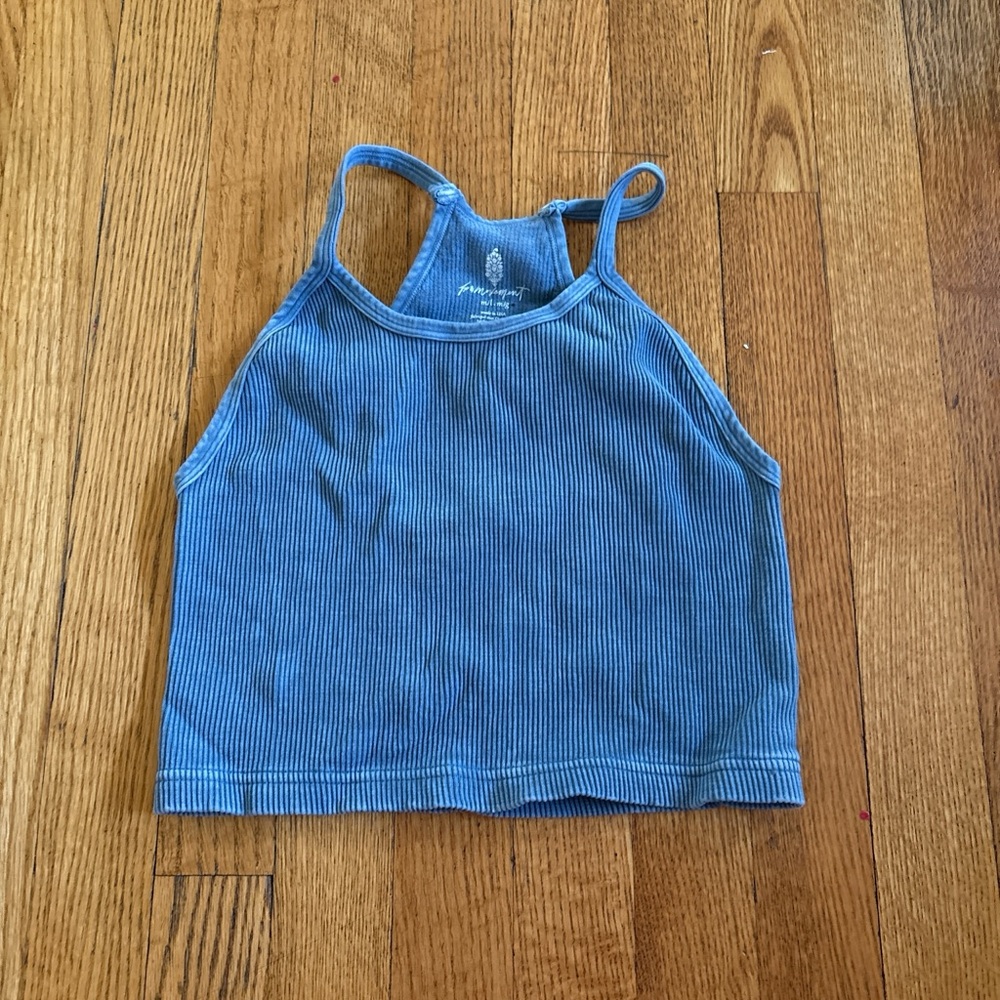 FP Movement by Free People Blue Sport Tank Top